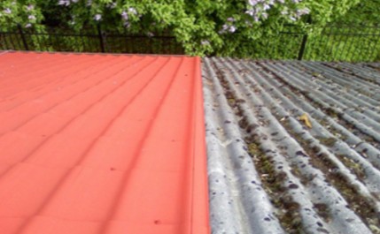 Краска для шифера – отличная защита крыши
